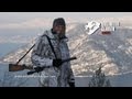 Kristoffer clausen hunting and shooting red stag in winter