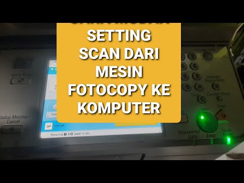 CARA setting scan and send to komputer ira 4245/4045/3045/4051/4251
