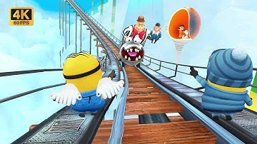 Despicable Me 3 Minion Rush Walkthrough (Full Screen 4K Part 26)