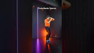 Jawan : Zinda Banda HookStep Tutorial Step By Step #vickypateldance #jawan #dancetutorial