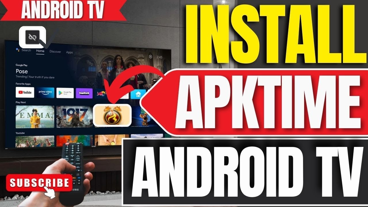 How to Install APKTime App on ANY Android TV, TV Box & Google TV Using ...