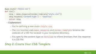 How to Include One CSS File into Another with Flask
