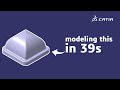 Modeling a dome in 39s with CATIA