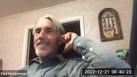 Paul Hedderman - Non Duality - Who Awakens and to What? - 20dec2022