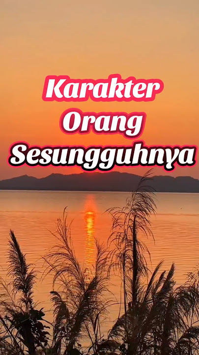 The Real Character of People #oktawirawan #character #know #poor #difficulties