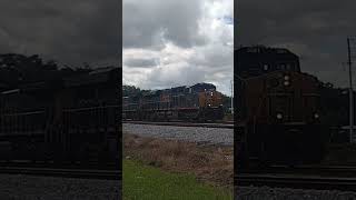 B828 new ID empty ethanol thru Wildwood #csx_trains #train #csx #wildwood #railroad #railway l