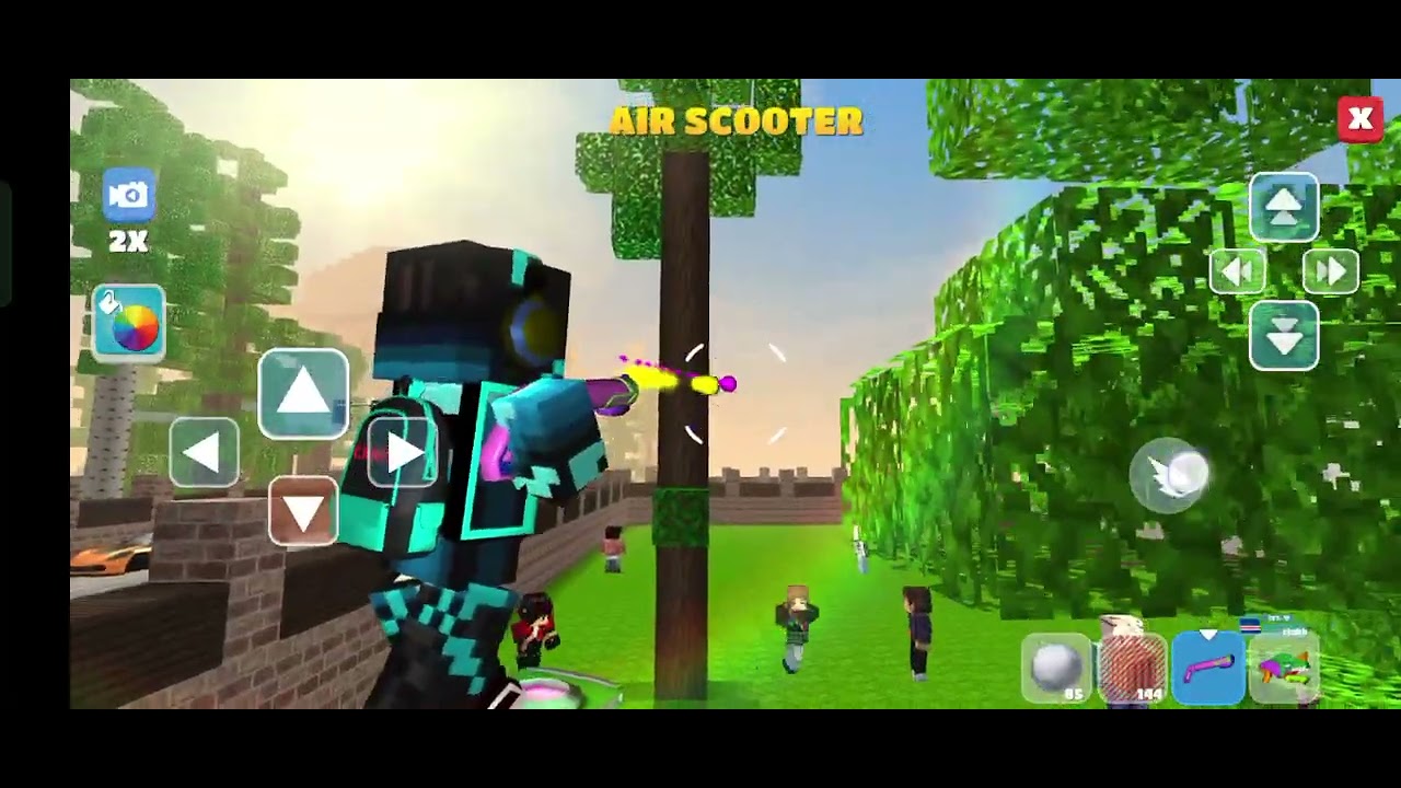 Best gameplay ever in school partycraft game 🎮🎯||party craft gameplay||
