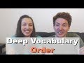 Learn Vocabulary Through Conversation: ORDER [Advanced English Lesson]