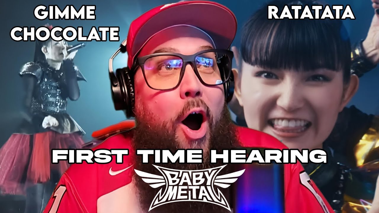 FIRST TIME HEARING BABYMETAL ヘドバンギャー! (Gimme Chocolate + Ratatata) 🇯🇵