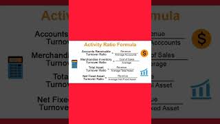 Activity or Efficiency Ratio Formula