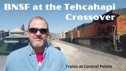 A BNSF at the Tehachapi Crossover