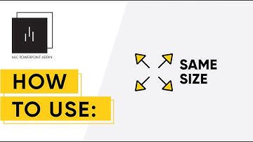 MLC PowerPoint Add-in: SAME SIZE