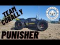 Team Corally Punisher XP 6S 1/8 Monster Truck.  Unboxing , Overview and Run Video.
