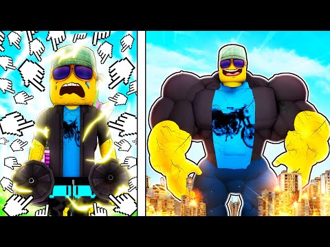 LOGGY BECAME MOST STRONGEST MAN BY CLICKING
