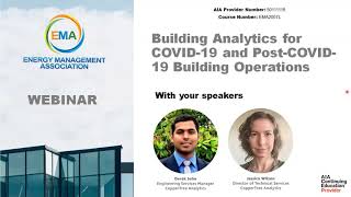 2022 EMA Webinar Building Analytics for COVID 19 and Post COVID 19 Building Operations