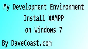 Install XAMPP in Win7 - My Development Environment - MiniMorsel