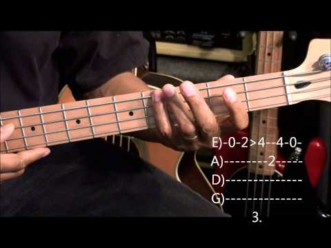 ALL ABOUT THAT BASS Meghan Trainor Bass Guitar Lesson EricBlackmonMusicHD