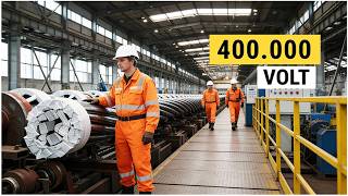 Wie Hochspannungskabel Für Das Stromnetz Gefertigt Werden