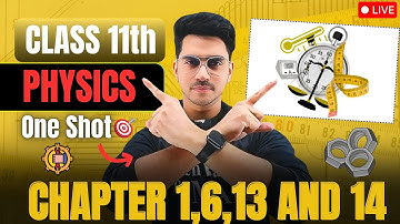 FBISE Class 11th Physics Chapter: 01, 06, 13 & 14 One Shot Revision Class | Soch Badlo By MAK