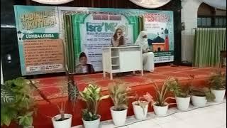 Pembacaan Al-Quran Fatmah Muthiah &Sari Tilawah Fauziyah Peringatan Isra Mi'raj Nabi Muhammad Saw
