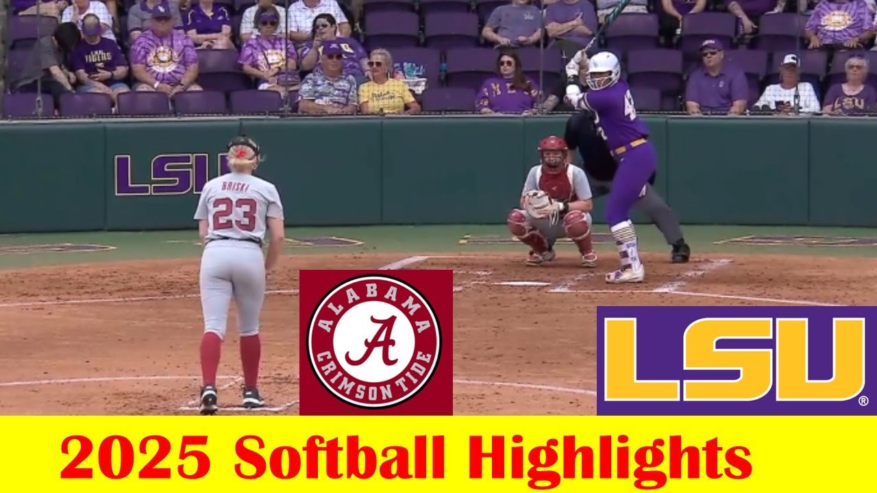 #23 Alabama vs #7 LSU Softball Game Highlights 4 5 2025