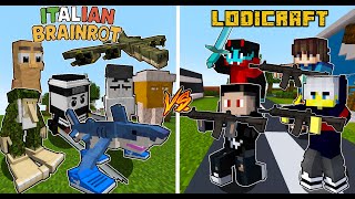 Protecting LODI ISLAND From 1,000,000 ITALIAN BRAINROT TUNG TUNG TUNG SAHUR in minecraft. (TAGALOG)