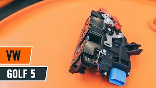Kako zamenjati Kljucavnice zunaj VW GOLF V (1K1) - video vodič