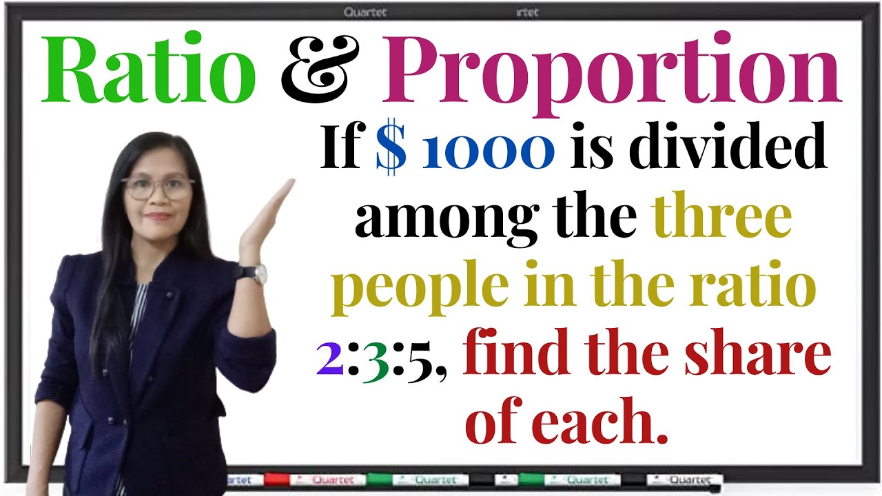 HOW TO SOLVE RATIO & PROPORTION WORD PROBLEM with EASY STEPS//Teacher Mathrix