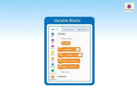 Variable Blocks | Computer Training | Periwinkle