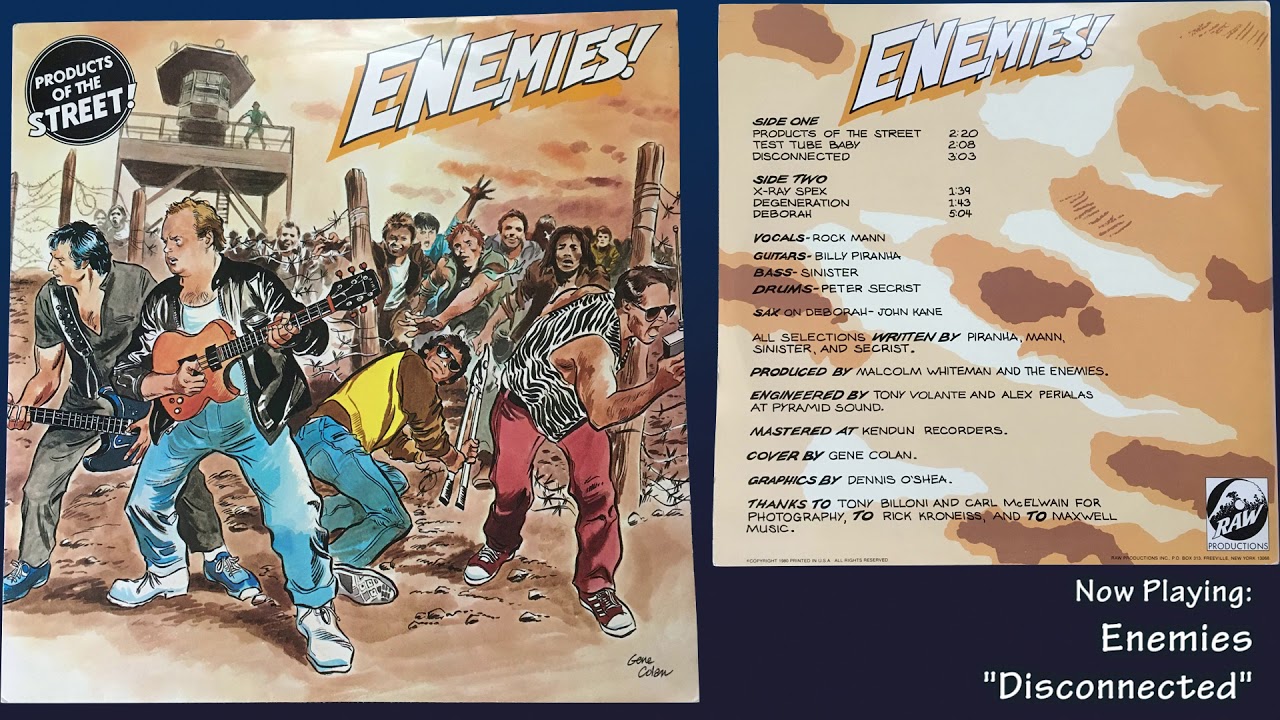 Enemies Products Of The Street 1980 YouTube