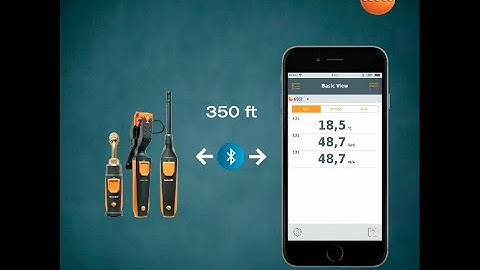 What is the Testo Smart Probes
