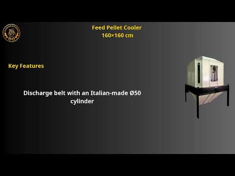 Feed Pellet Cooler 160×160 cm