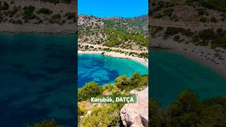 Kurubük🩷🧡❤️ #datça #datca #muğla #deniz #beach #holiday #summer