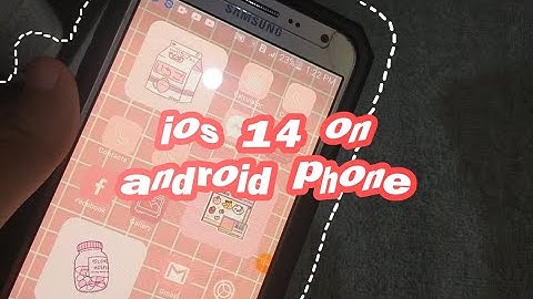 ios 14 on any android [how to customise aesthetic ios 14 on your andriod phone/tablet]|moonlightrose