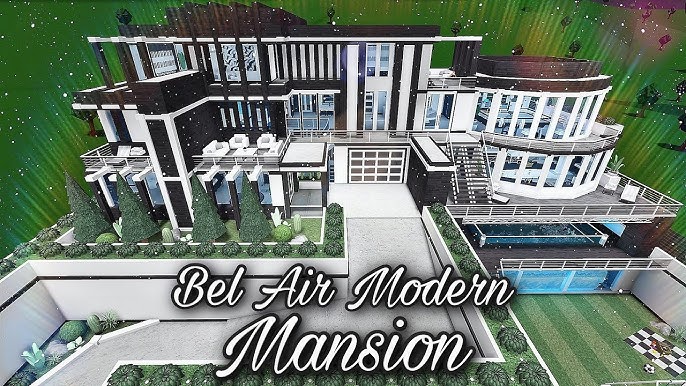 Bloxburg MEGA MODERN HUGE MANSION TOUR! $2,587,905 - BiliBili