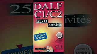 Nouveau dalf c1/c2   1 Cd Audio Mp3 - 250 Activites Lescure, French Ed #bookish #booktube #nouveau