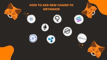 How to add different networks to MetaMask
