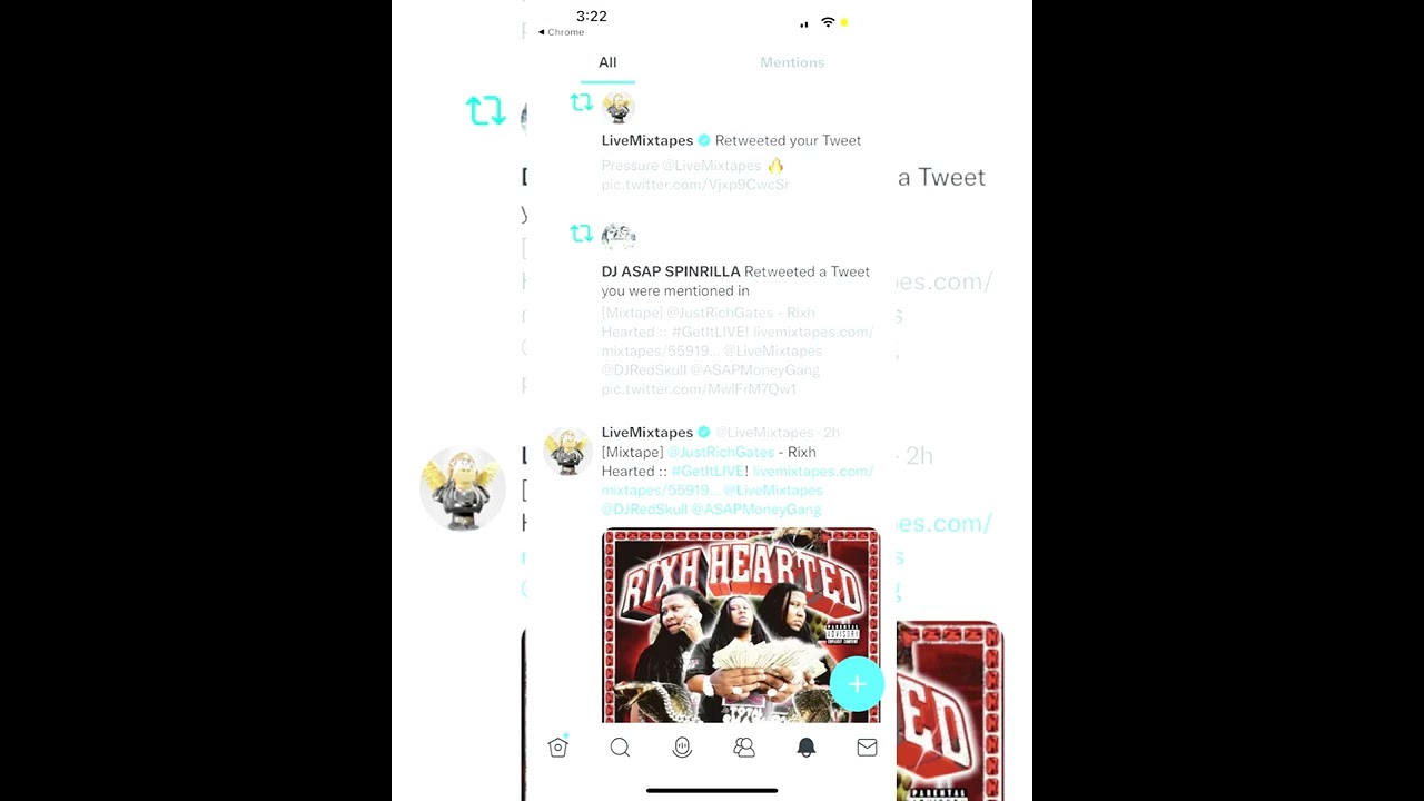 Rixh Hearted new mixtape trending livemixtapes 🔥 Just Rich Gates 💰🖤🐍