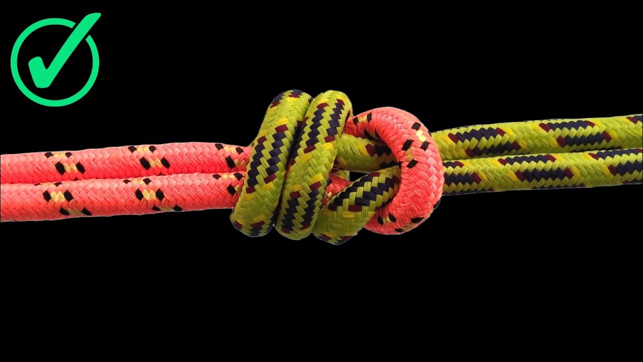 Two Rope Connection Methods, Connecting Knots YouTube