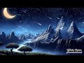 Relaxing white noise to help you fall asleep fast  meteor shower on midnight  dark screen 8 hours