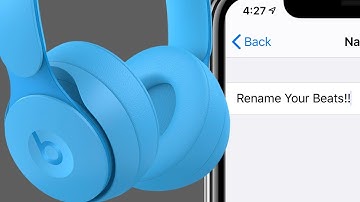 How to Rename Your Beats Headphones! (Solo3, Beats Solo Pro, Beats Studio 3, Powerbeats Pro,Beats X)