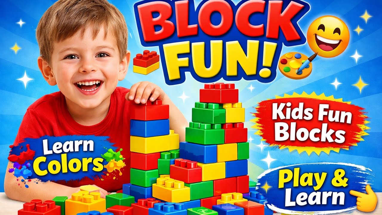 building blocks for kids part 1. - YouTube
