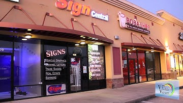 Glass Windows Retail Storefront  Display Rear Projection Screen