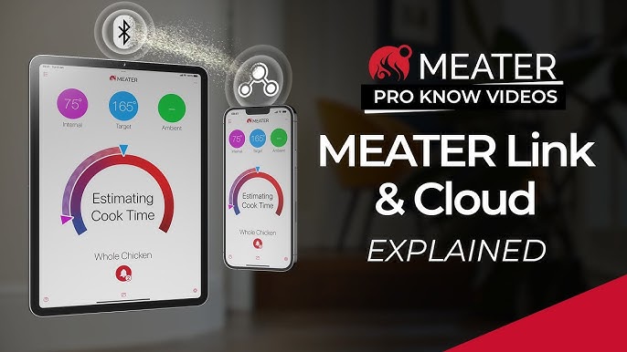 MEATER Plus wireless smart meat thermometer has a long-range 165' Bluetooth  connection » Gadget Flow