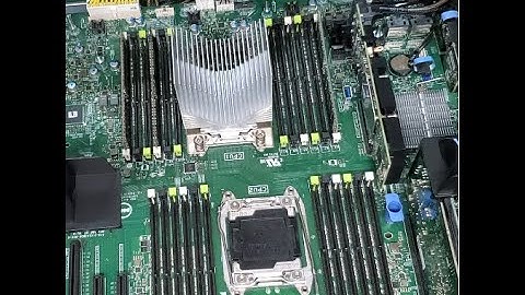 Adding 2nd CPU Into My Dell T630