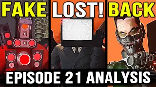 TV MAN TRAITOR IS EXPOSED! Skibidi Toilet Zombie Universe 21 Analysis All Secrets Easter Eggs Theory
