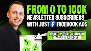 How To Grow Your Newsletter To 100,000 Subscribers Using Facebook Ads | Andy Austin