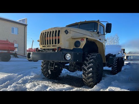 Обзор шасси Урал-4320