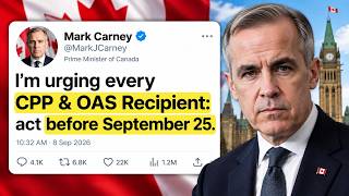 DON'T WAIT UNTIL SEPTEMBER 25TH: 3 Emergency Steps For Every CPP & OAS Recipient