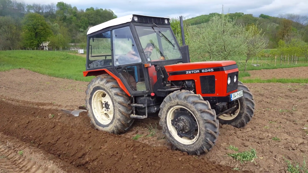 Zetor 6245 - Koliko ga je zaista moguće zariti?! (Duboko oranje)